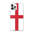 Miniatyrbild 1 av 2: Mobilskal – Englandsflagga – Kompatibel med iPhone 12 Pro Max – Flexibelt fodral – Slitstarkt och Stötsäkert – Pixelforma