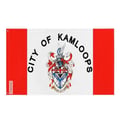 Miniatyrbild 1 av 3: Kamloops Flagga – 120 x 180 cm – Hållbar Polyester – 2 Metallöglor – Inomhus / Utomhus – Pixelforma