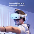 Miniatyrbild 2 av 2: VR-hörlurar - KIWI DESIGN - K4 Duo - Högkvalitativt ljud - Snabb USB-C-laddning - Optimalt komfort