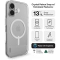 Miniatyrbillede 2 af 4: ZAGG Crystal Palace Snap KS forstærket med Kickstand til iPhone 16 6.1-Tommer