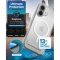 Miniatyrbillede 4 af 4: ZAGG Crystal Palace Snap KS forstærket med Kickstand til iPhone 16 6.1-Tommer