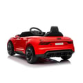 Miniatyrbild 3 av 6: Elbil barn Audi RS E-tron GT 12V, röd, fjärrkontroll 2,4 GHz, USB/AUX/Bluetooth, litiumbatteri, 2x25W motorer