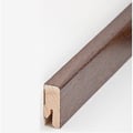 Miniatyrbild 1 av 2: PROVISTON Fanerad träsockel 16 x 40 x 2500 mm wenge 12,5 meter | 5 stycken