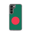 Miniatyrbild 1 av 2: Mobilskal – Bangladeshs flagga – Kompatibel med Samsung Galaxy S23 Plus – Mjuk skal – Slitstark och stötdämpande – Pixelforma