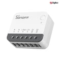 Miniatyrbild 1 av 4: Intelligent switch - SONOFF - ZBMINIR2 - Zigbee 3.0 - 10 A - Kompakt och automatisk