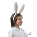 Miniatyrbild 3 av 5: Serre-huvud Rabbids - LITEN CLOWN - Vit/Beige - Officiell Licens - Vuxen