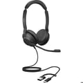 Miniatyrbillede 1 af 6: Jabra Evolve2 30 SE Supra-aural kablet headset Stereo sort Mikrofon støjreduktion, Noise Cancel