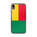Miniatyrbild 1 av 2: Mobilskal – Benins flagga – Kompatibel med iPhone XR – Mjukt fodral – Slitstarkt och stötteåligt – Silikon – Pixelforma