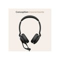 Miniatyrbillede 2 af 6: Jabra Evolve2 30 SE Supra-aural kablet headset Stereo sort Mikrofon støjreduktion, Noise Cancel