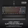 Miniatyrbild 6 av 6: Gaming Tangentbord - CORSAIR - K70 Core TKL Wireless RGB - Linjära MLX Red v2 - Tenkeyless - Bakgrundsbelyst