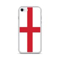 Miniatyrbild 1 av 2: Mobilskal – Englands flagga – Kompatibel med iPhone 6S Plus – Mjuk fodral – Stötsäker och slitstark – Silikon – Pixelforma