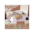 Miniatyrbillede 4 af 6: Dagbed - MUVOE - 90x200 cm - 16 LED-farver - USB-oplader - Nem montering