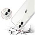 Miniatyrbild 4 av 4: Stötsäkert transparent silikonfodral för iPhone 12 MINI (5,4") Phonillico®
