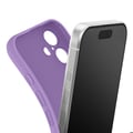 Miniatyrbild 2 av 5: Silicone Soft Case för iPhone 17 med Förstärkning Kamera Block Lila