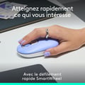 Miniatyrbild 3 av 6: Mus - Trådlös - Logitech - Pop Mouse - Lila