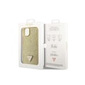 Miniatyrbild 2 av 3: Fodral till Apple iPhone 15 Triangle Diamond Guess Gold