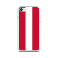 Miniatyrbild 1 av 2: iPhone-fodral - Officiellt - Österrikes flagga - Mjuk - Flerfärgad - Vertikalt modell