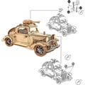 Miniatyrbild 3 av 4: Trämodell - Veteranbil - 164 stycken