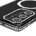 Miniatyrbild 3 av 6: Coque - AVIZAR - Samsung Galaxy S22 Ultra - Rigide - Kompatibel med MagSafe - Svart Strass