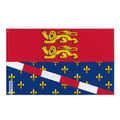 Miniatyrbild 1 av 3: Flagga Eure – 192 x 288 cm – Hållbar polyester – 2 metallöglor – Inomhus / Utomhus – Pixelforma
