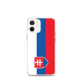 Miniatyrbild 1 av 2: Mobilskal – Slovakiska flaggan – Kompatibel med iPhone 12 mini – Mjukt fodral – Stötsäker och motståndskraftig – Silikon – Pixelforma