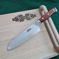 Miniatyrbild 3 av 4: MaceMaker Hagelstorm SanMai Santoku