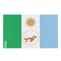 Miniatyrbild 1 av 3: Chaco Flagga – 192 x 288 cm – Hållbar Polyester – 2 Metallöglor – Inomhus / Utomhus – Pixelforma