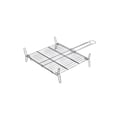 Miniatyrbild 3 av 3: Dubbel grill - Zink - 25x25 cm - 76841