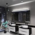 Miniatyrbild 3 av 4: LED Spegel med Touch Switch ALASTA Giza 200x70 cm