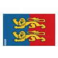 Miniatyrbild 1 av 3: Flagga Manche – 64 x 96 cm – Hållbar Polyester – 2 Metallöglor – Inomhus / Utomhus – Pixelforma