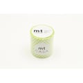 Miniatyrbild 2 av 2: Maskeringstejp - Maskeringstejp MT Casa Pois 5 cm grön lime - prickar lime