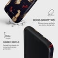 Miniatyrbild 4 av 4: Coque Tough MagSafe - BURGA - iPhone 17 Pro - Färg Blå - Hård - Unisex