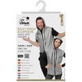 Miniatyrbild 5 av 6: Disco hoodie väst - PTIT CLOWN - PTIT CLOWN - silver - S/M - Vuxen