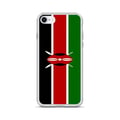 Miniatyrbild 1 av 2: Mobilskal - PIXELFORMA - Kenyas flagga - Kompatibel med iPhone 8 Plus - Mjuk - Stöttålig - Silikon