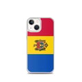 Miniatyrbild 1 av 2: Mobilskal – Armeniens flagga – Kompatibel med iPhone 13 mini – Mjuk etui – Slitstark och stöttålig - Silikon - Pixelforma