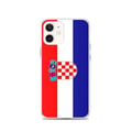 Miniatyrbild 1 av 2: Mobilskal – Kroatiens flagga – Kompatibel med iPhone 12 – Mjuk skydd – Slitstark och Stötsäker - Silikon - Pixelforma