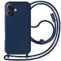 Miniatyrbild 1 av 5: Coque Cordon Semi Rigide Soft touch för iPhone 16 Plus Blå