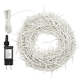 Miniatyrbillede 2 af 5: Lysgardin stor bredde 5M 500 LED kold hvid 8 tilstande 31V Lotti