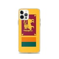 Miniatyrbild 1 av 2: Mobilskal - PIXELFORMA - Sri Lankas flagga - Kompatibel med iPhone 12 Pro - Flexibel - Hållbar