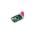 Miniatyrbild 3 av 4: HutoPi Kit Raspberry Pi 4 Model B 4GB + MicroSD-kort 32GB + Hölje + Laddare