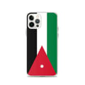Miniatyrbild 1 av 2: Mobilskal – Jordaniens flagga – Kompatibel med iPhone 12 Pro – Mjuk fodral – Stöttålig och chockresistent – Silikon – Pixelforma