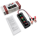 Miniatyrbillede 1 af 4: Batteritesteren - BM310 - 12V - Bilanalysator - Kontrol af generator - Kompakt