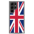 Miniatyrbild 1 av 2: Mobilskal – Storbritannien Flagg – Kompatibel med Samsung Galaxy S24 – Mjuk Fodral – Slitstark och Stötsäker – Pixelforma