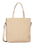 Miniatyrbillede 1 af 5: Skuldertaske - TOM TAILOR - Rosa Zip Shopper M - Beige - 100% polyurethan - 32x23 cm