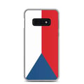 Miniatyrbild 1 av 2: Mobilskal – Tjeckiens flagga – Kompatibel med Samsung Galaxy S10e – Mjuk fodral – Slitstarkt och stötbeständigt – Pixelforma