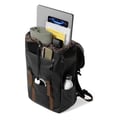 Miniatyrbillede 3 af 4: Rygsæk til bærbar computer - TomToc - VintPack-TA1 - 22L - Sort - Kompatibel med 15,6 tommer