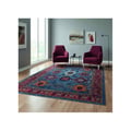 Miniatyrbild 1 av 4: Matta - MELIS HOME - Traditionell kilim - Chenille & bomull - Digitaltryck - Halkskydd 80x300 cm