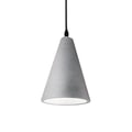 Miniatyrbild 1 av 2: Oljelampa - IDEAL LUX - Oil-4 SP1 - Svart metall - Betongdiffusor - 1 E27 60W glödlampa