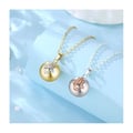 Miniatyrbild 2 av 2: Graviditet Bola halsband med Hand of Fatima guld silver