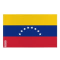 Miniatyrbild 1 av 3: Venezuelas flagga – 160 x 240 cm – Hållbar polyester – 2 metallöljett – Inomhus / Utomhus – Pixelforma